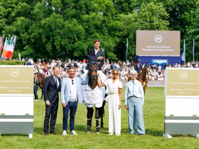 Siegerehrung beim Hamburger Derby