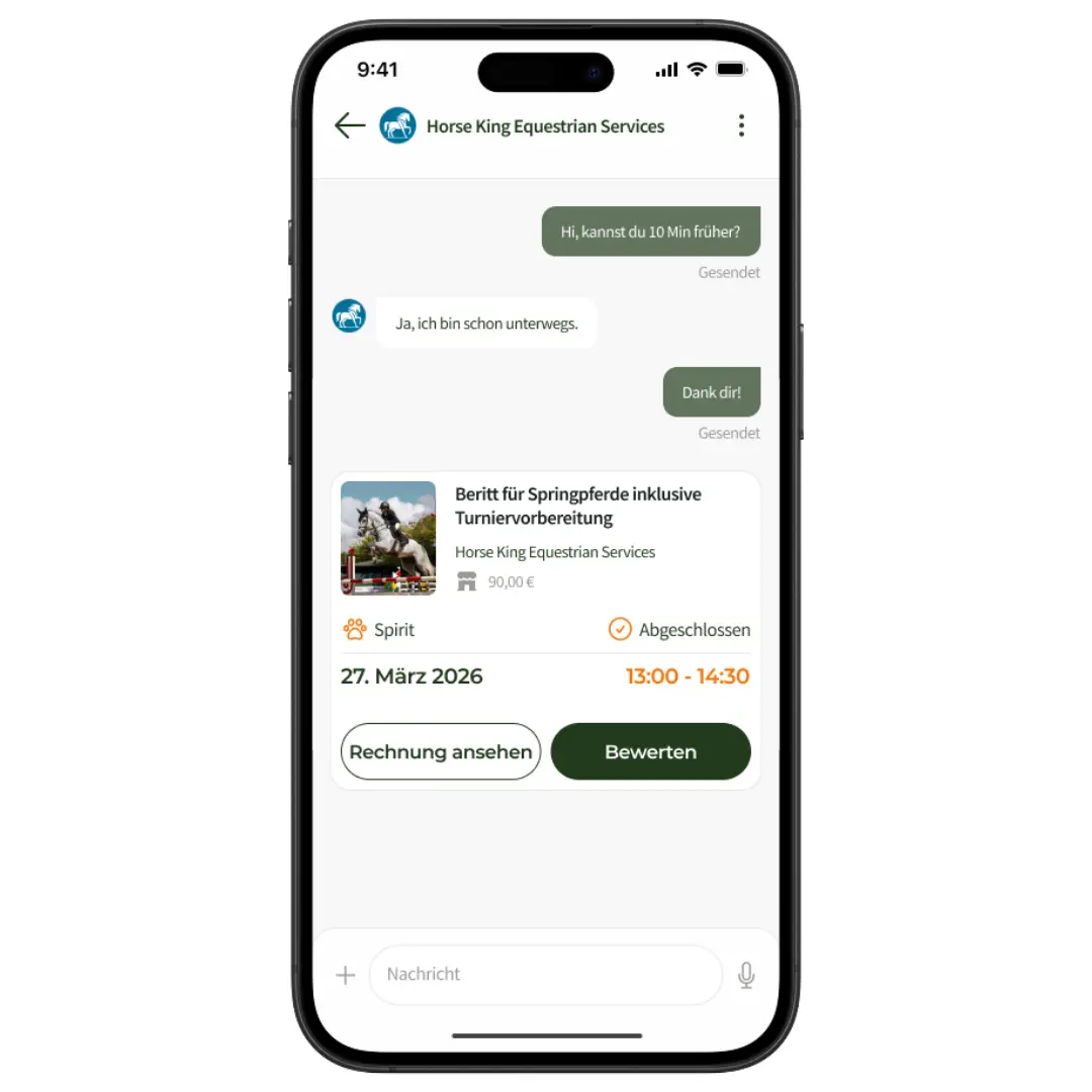 Ansicht App PetPlanner