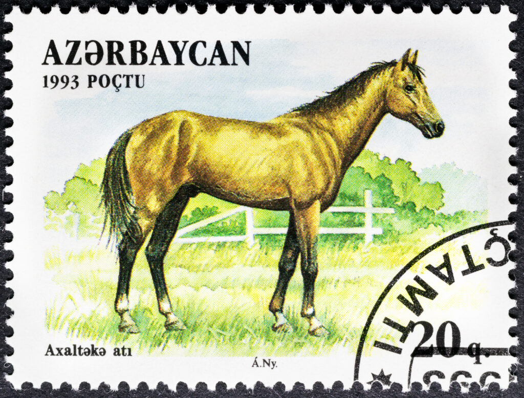 Delibos: Briefmarke aus Azerbaidschan