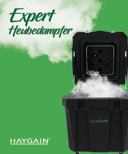 Pferd hustet: Haygain Produkt