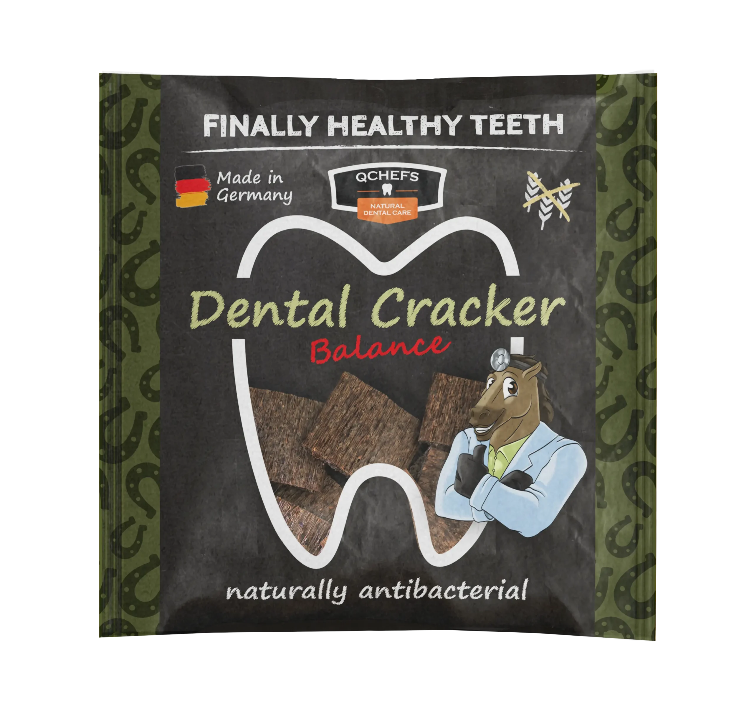 QChefs Zahnflocken für Pferde Dental Cracker Balance