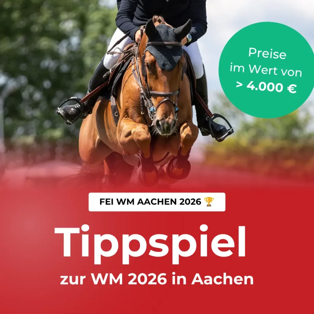 Tippspiel ehorses: Jetzt anmelden und Preise im Wert von 4.000€ sichern